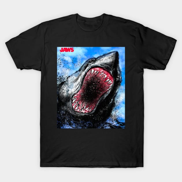 Classic jaws T-Shirt by DougSQ